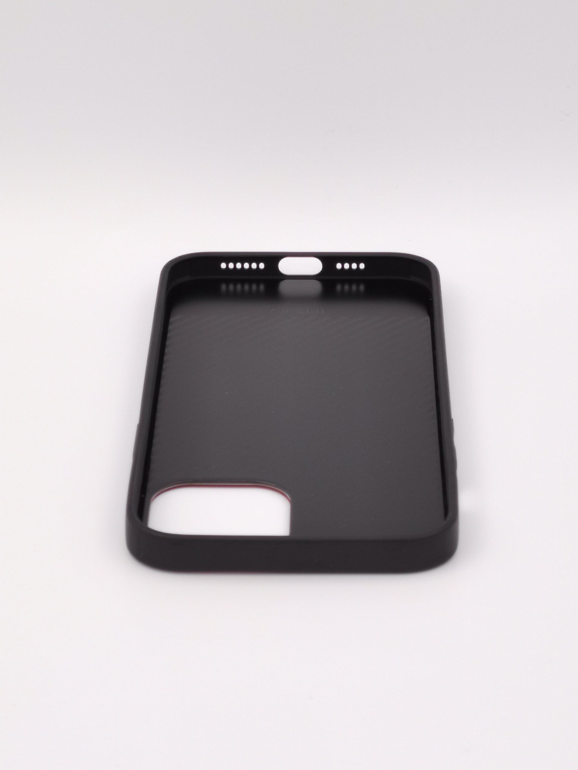 Coque rouge en verre anti-chocs pour apple iphone 12 pro max