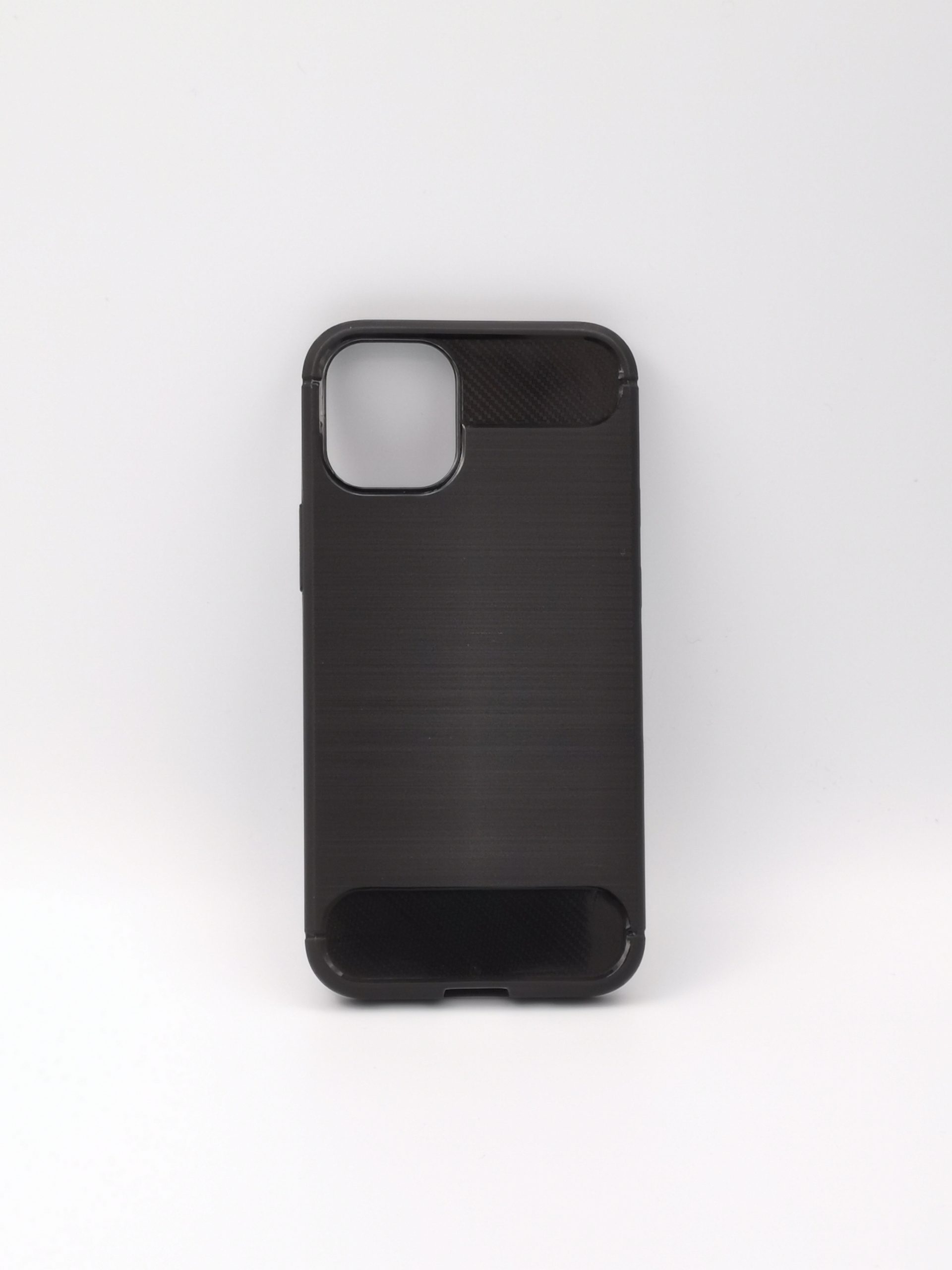 Coque noire en plastique anti-rayures pour apple iphone 12 mini