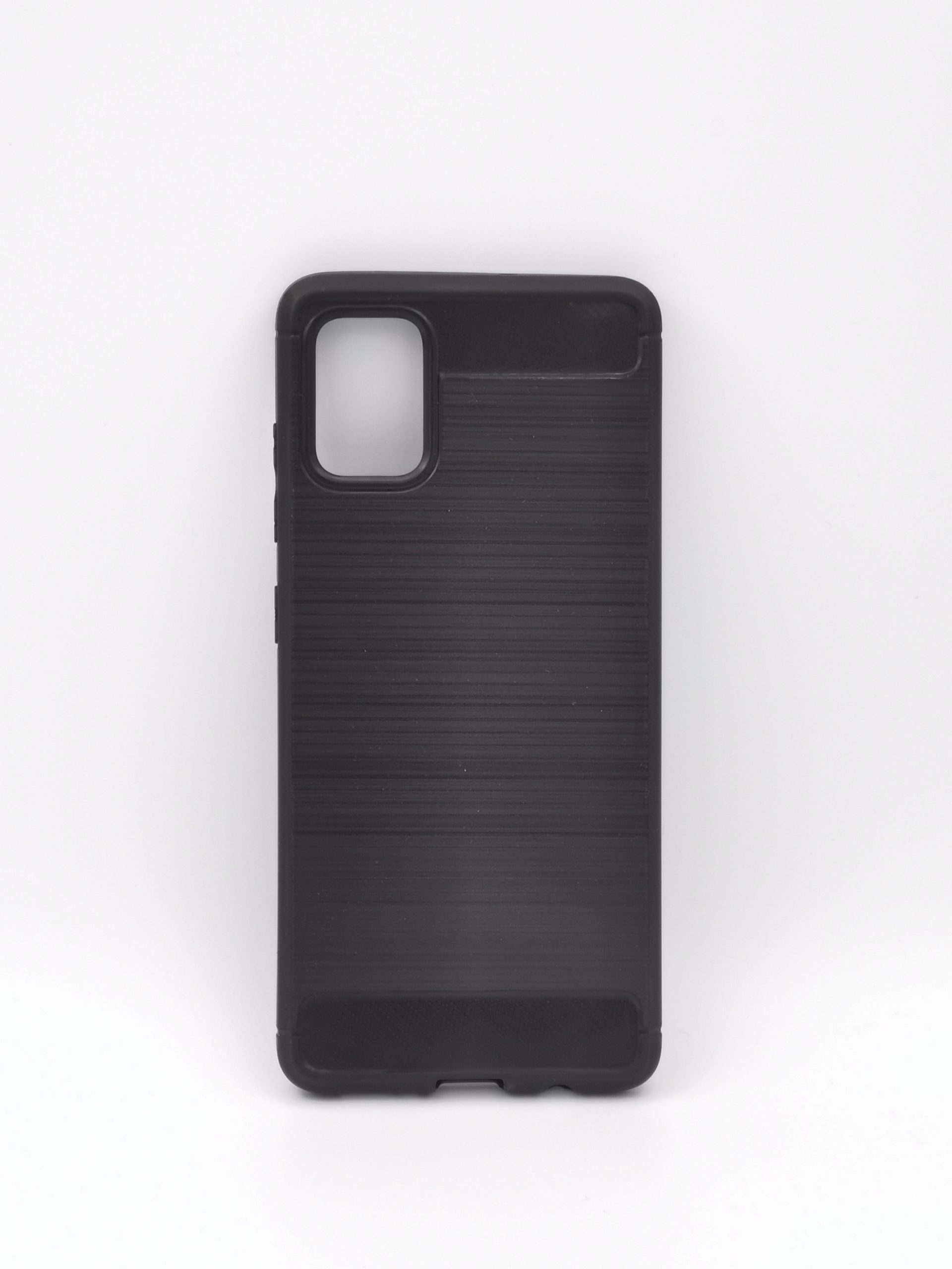 Coque noire en plastique anti-rayures pour samsung galaxy a51