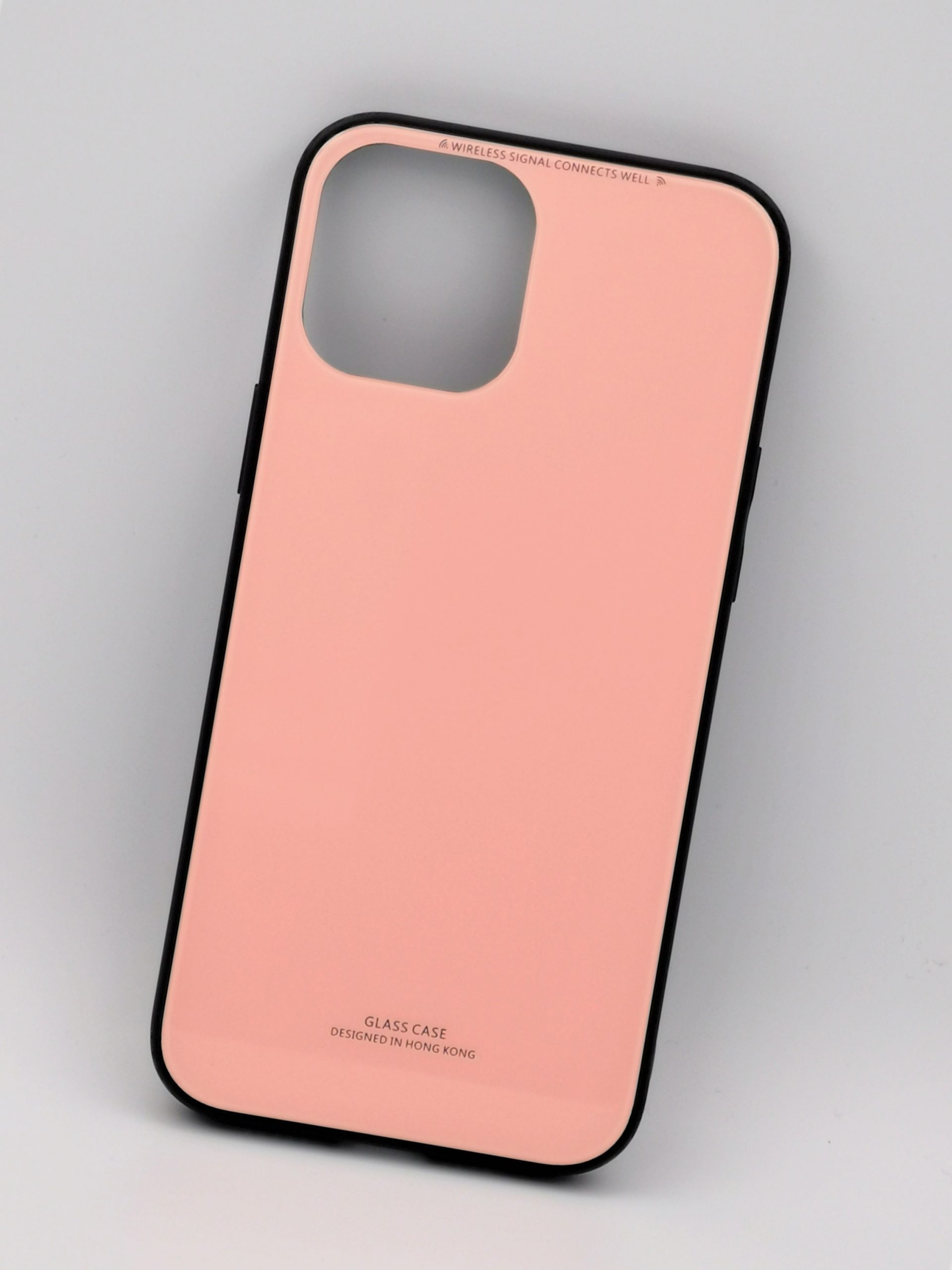 Coque noire iPhone 12 Pro Max diagonal extérieur