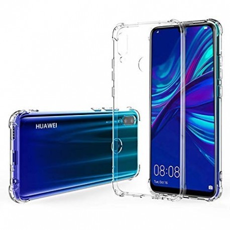 Coque transparente renforcée anti-chocs pour huawei y9 (2019)