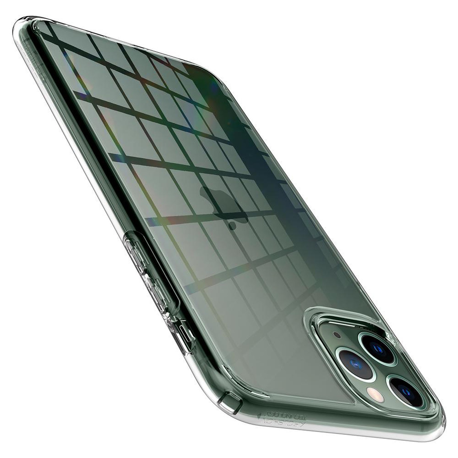 Coque transparente anti-rayures pour apple iphone 11 pro