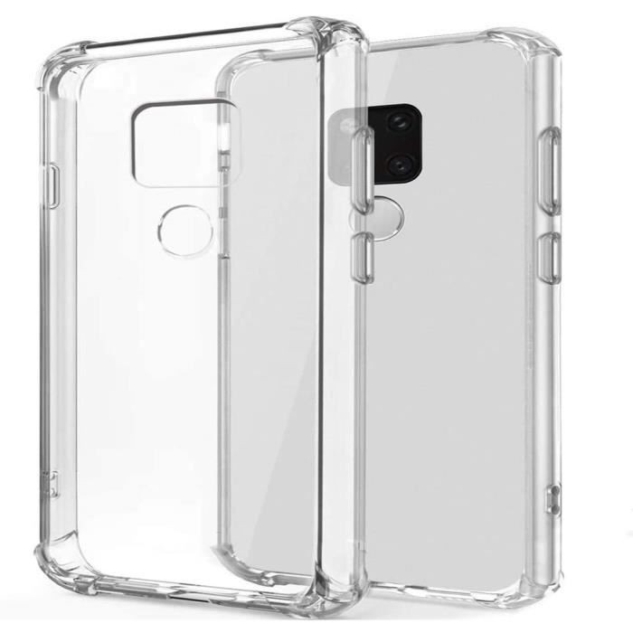 Coque transparente renforcée anti-chocs pour huawei mate 20x