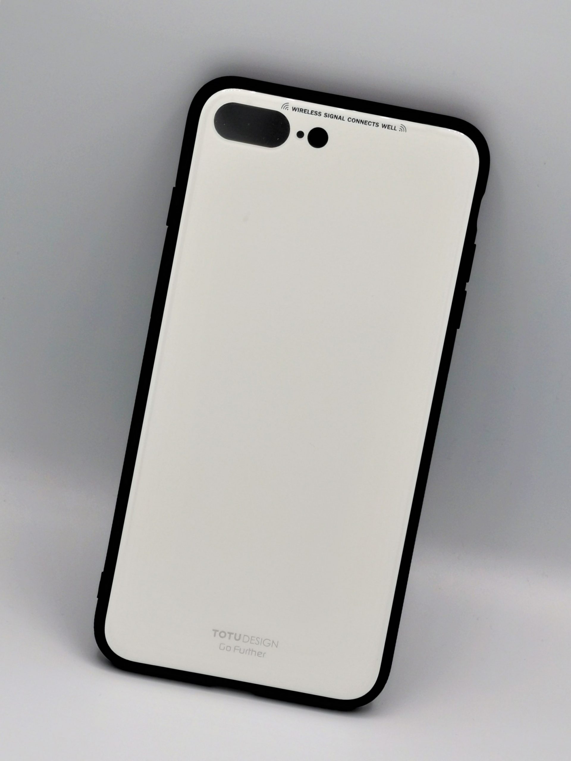 Coque blanche effet verre - iPhone 7, 8, SE (2020) - 1