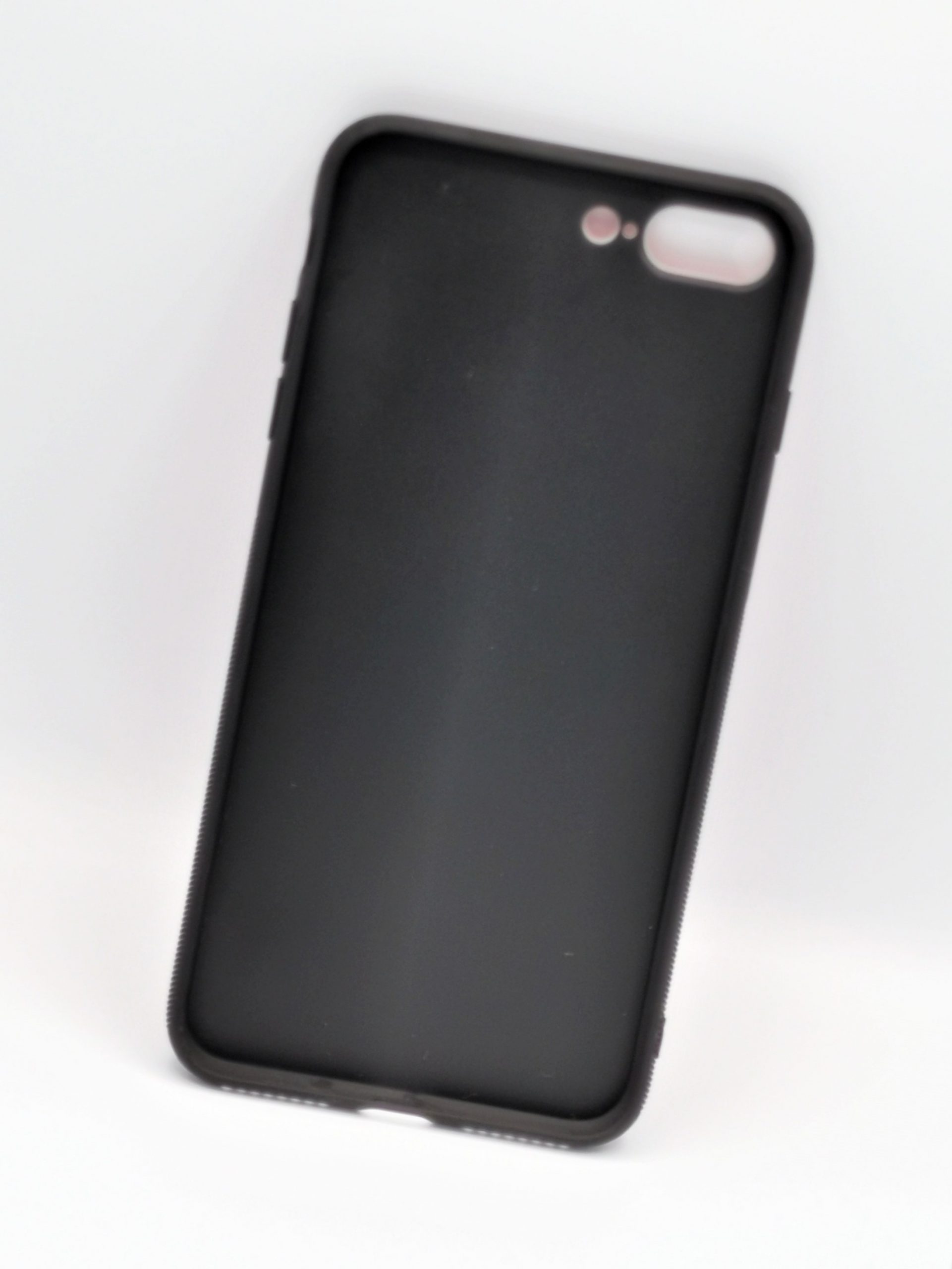 Coque rouge anti-chocs effet verre pour apple iphone 7/8/se (2020)