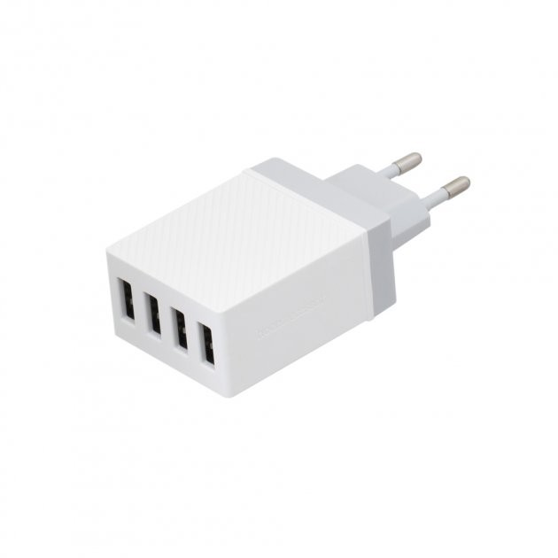Hub de chargement blanc 4x USB - 1