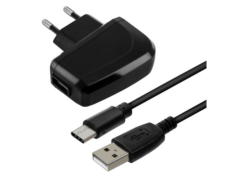 Adaptateur secteur 1x USB et câble USB-C/USB - 1