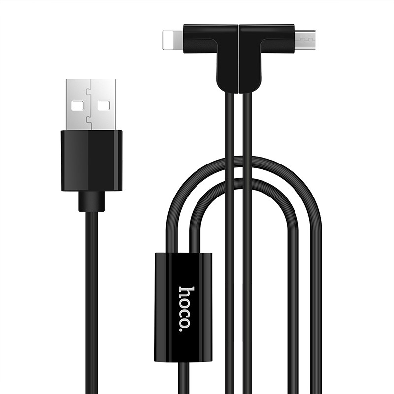 Adaptateur USB vers Lightning et Micro-USB - 1