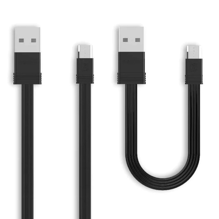 Double câble Micro-USB/USB - noir - 1