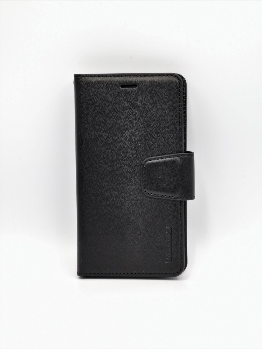 Coque simili cuir rabat noir aimant - iPhone 11 Pro - 1