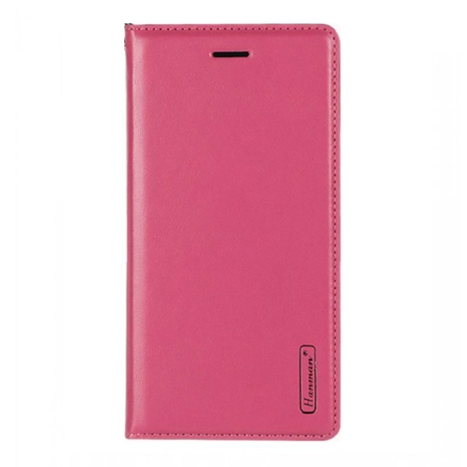 Coque rose fuchsia cuir rabat iPhone 11 Pro Max - 1