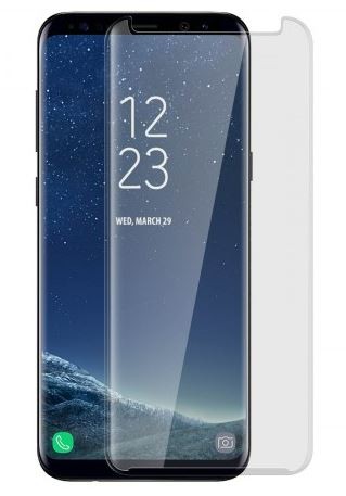 Verre trempé intégral ultra-résistant galaxy s8 transparent