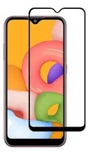 Verre trempé intégral ultra-résistant samsung galaxy a01 core contour noir