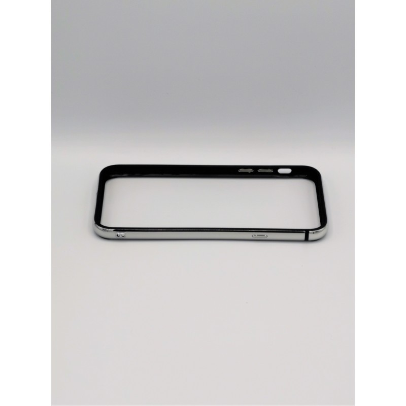 Coque latérale gris métallisé anti-chocs pour apple iphone 7/8/se (2020)