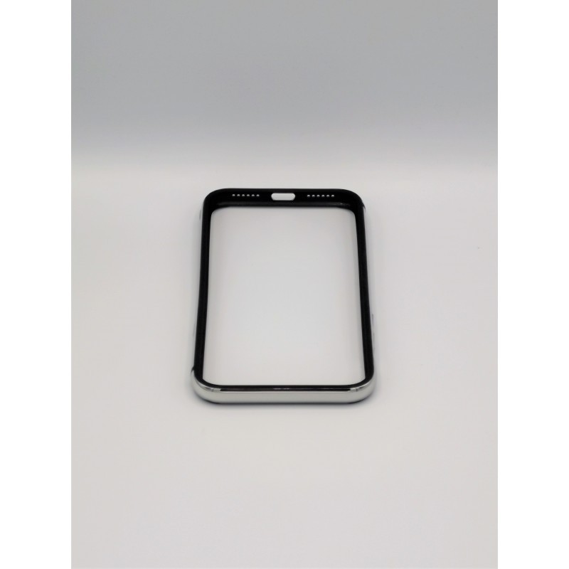 Coque latérale gris métallisé anti-chocs pour apple iphone 7/8/se (2020)