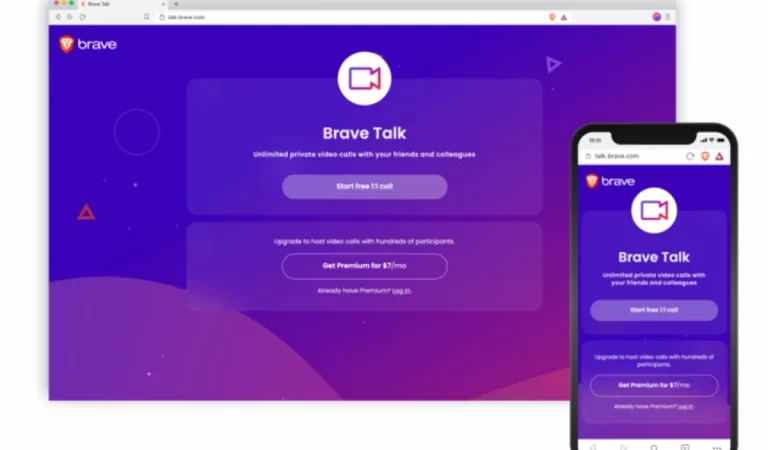 Brave : l’intégration de brave talk, un outil de visioconférence