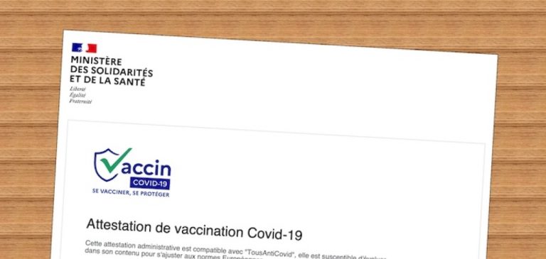 Tousanticovid: télécharger une attestation de vaccination