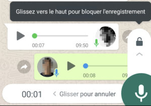 Comment écouter un message whatsapp avant de l’envoyer ?