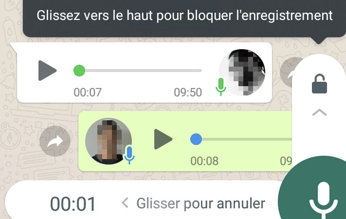 Comment écouter un message whatsapp avant de l’envoyer ?