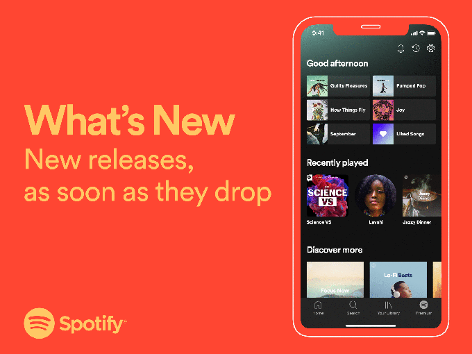 Spotify : what’s new le nouvel outil pour suivre vos artistes préférés