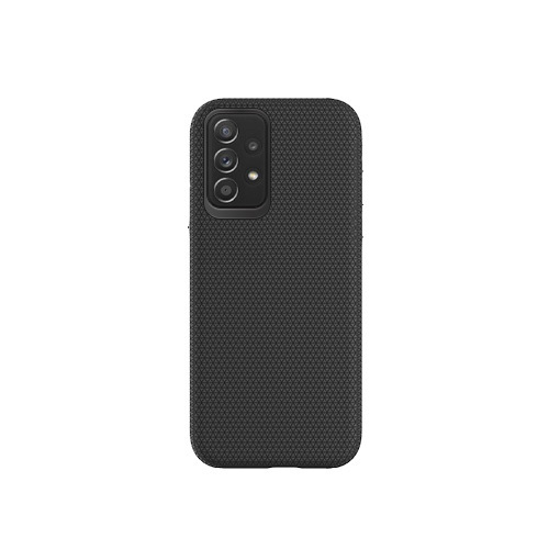 Coque double layer pour samsung galaxy a52 4g, a52 5g, noir