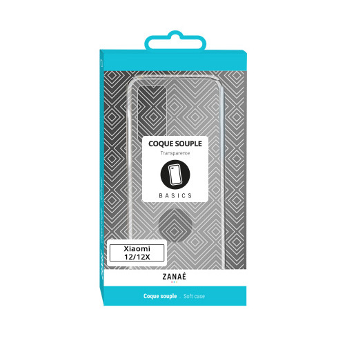 Coque softgel pour xiaomi 12/12x, transparent