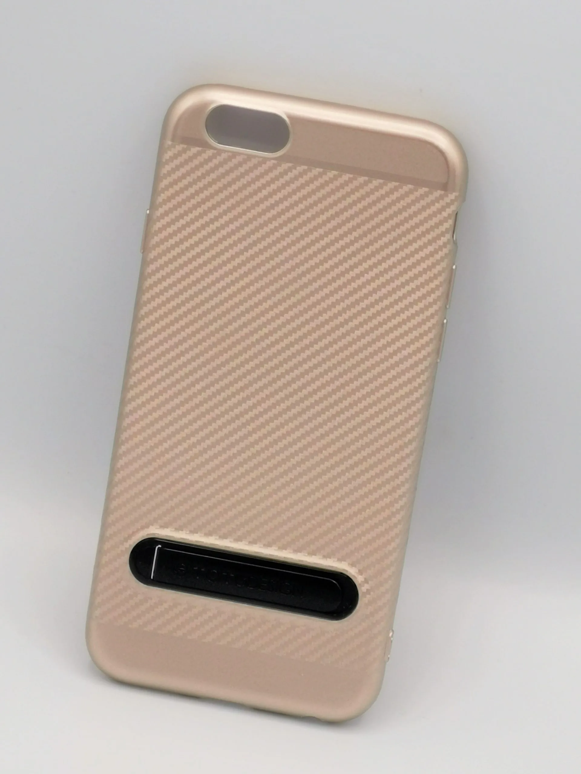Coque anti-rayures effet fibre de carbone pour iPhone